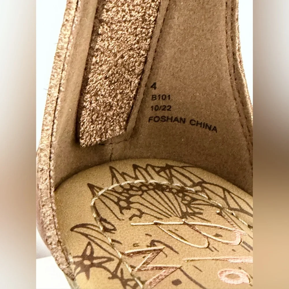 Blowfish Malibu Big Girls 4 Gladiator Bungalow Brown/Bronze Strappy Sandals NIB